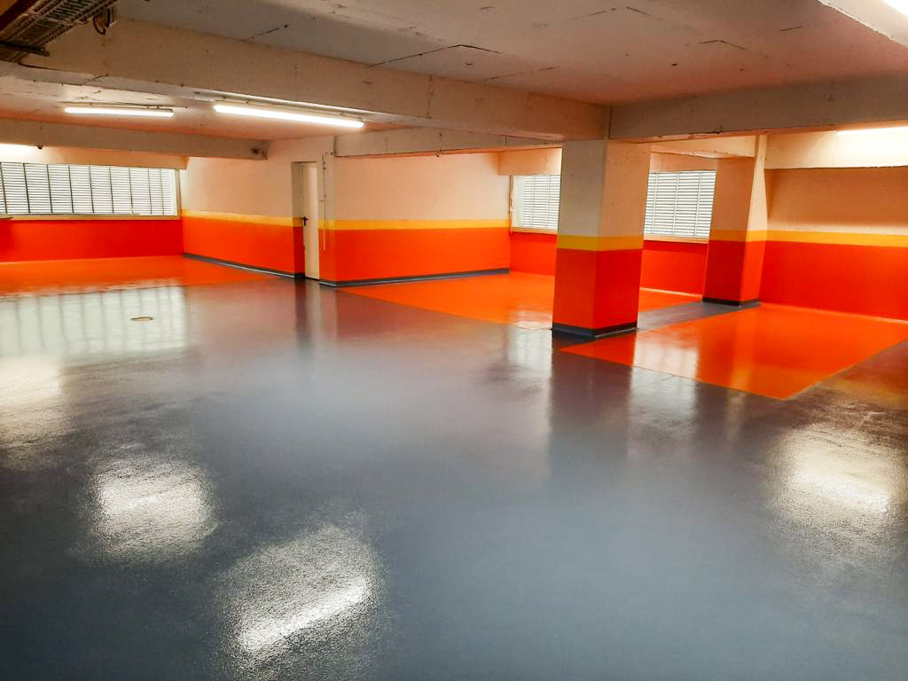 NOVOPARK – Epoxy & polyurethane resin parking flooring