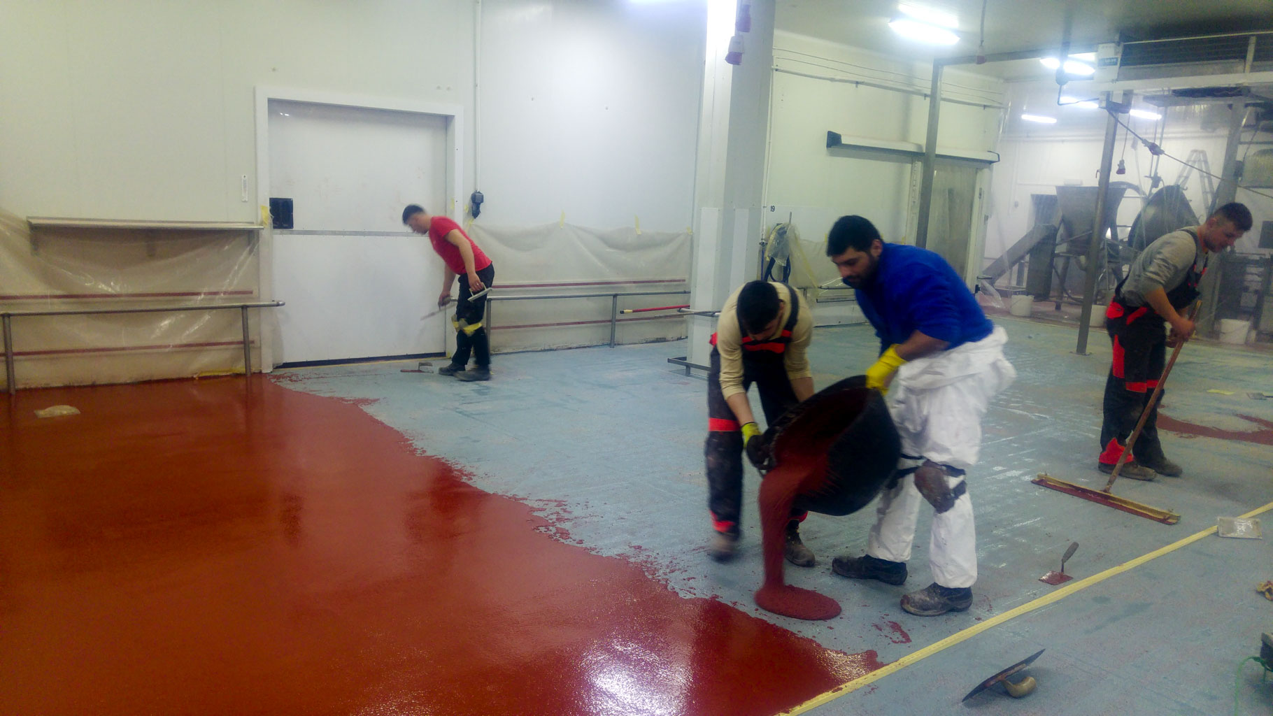 FOX - Resin Floors for Food and Beverage Production Facilities