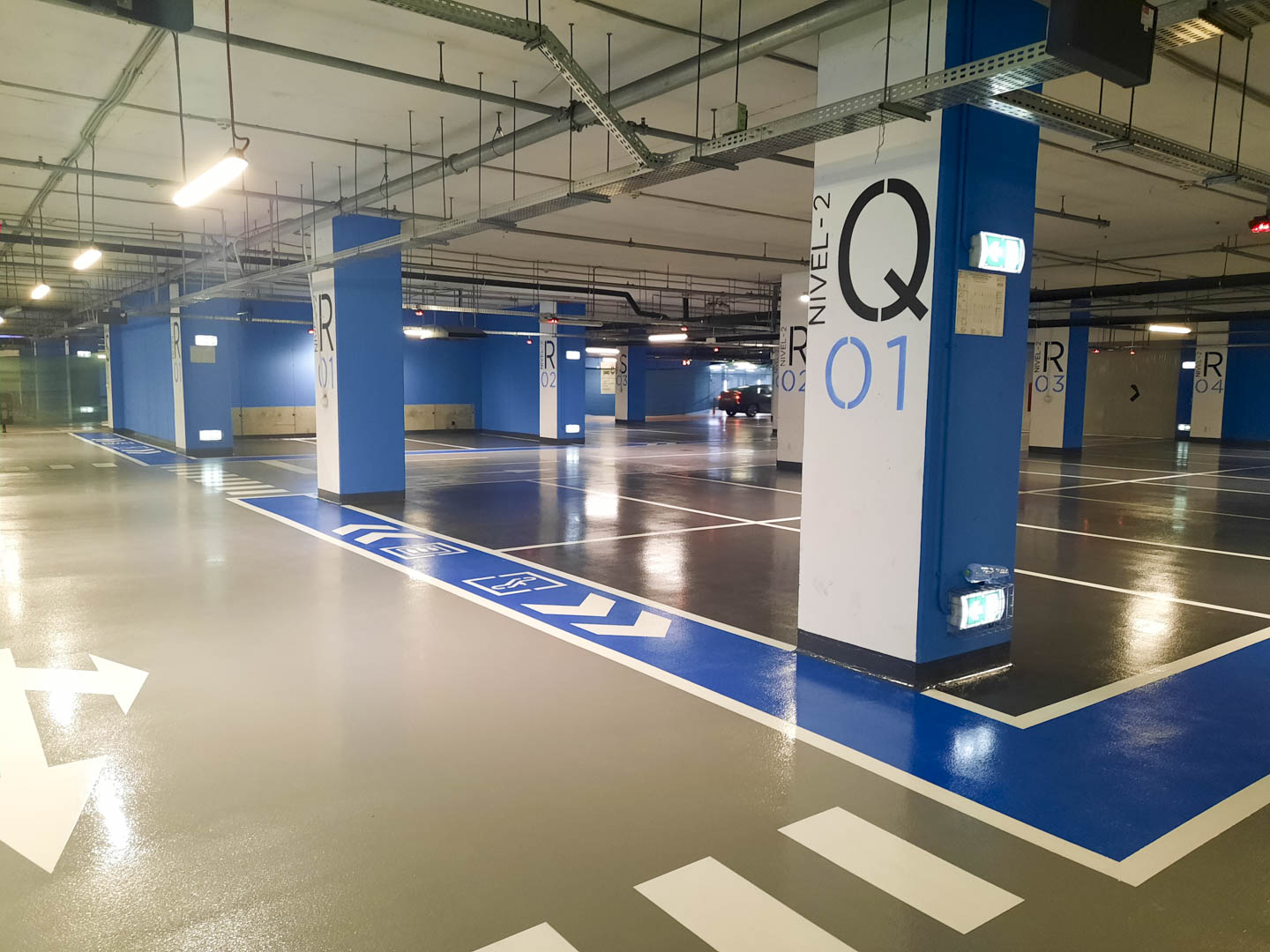 ParkLake Shopping Center - Car Parking Flooring